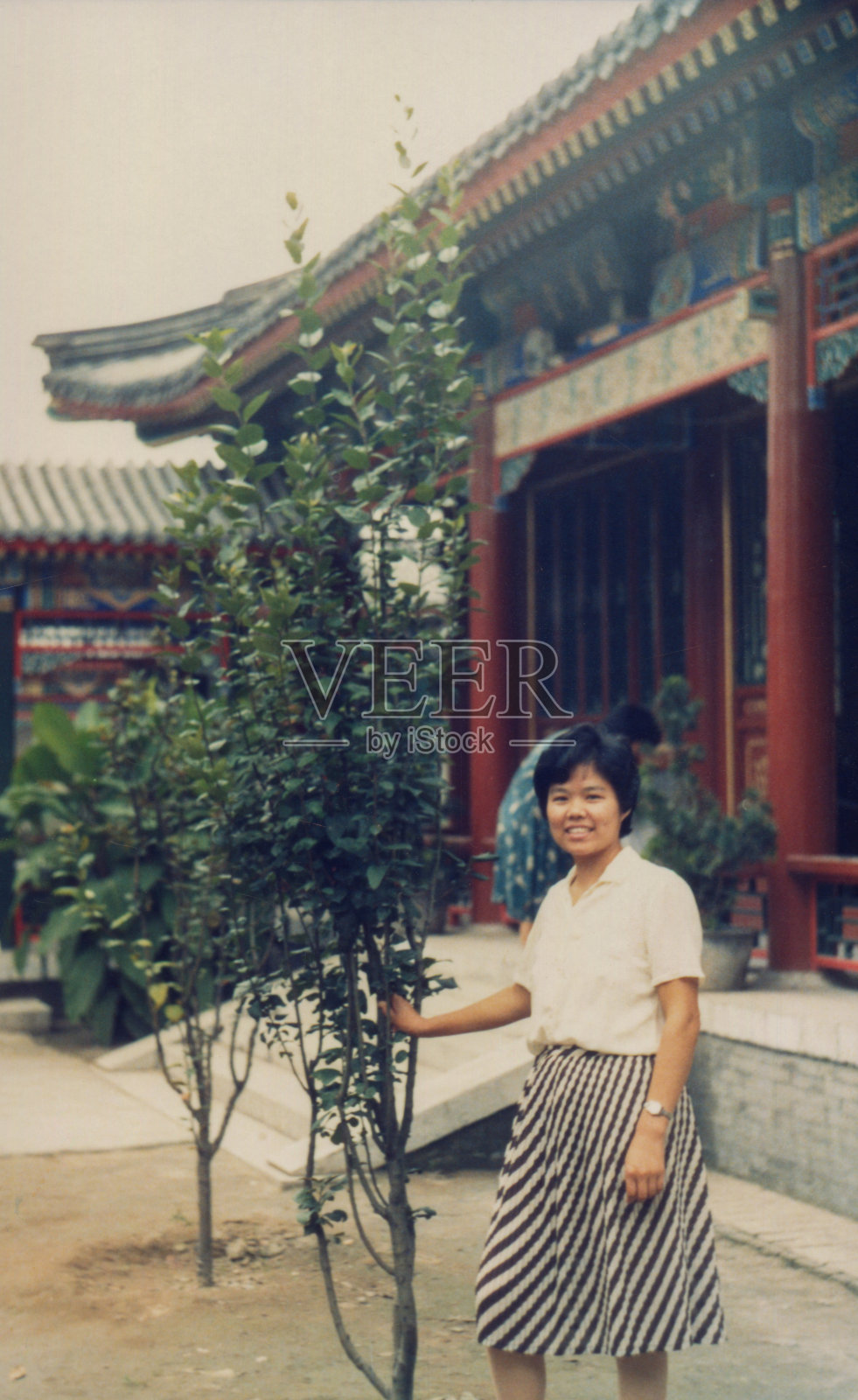 90年代中国妇女真实生活的老照片照片摄影图片