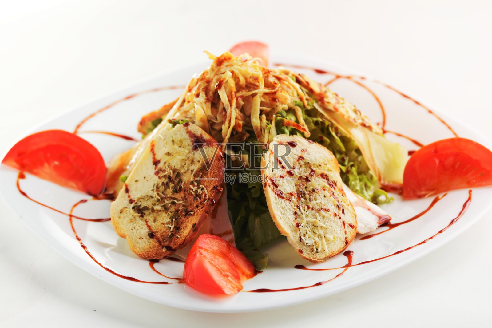 新鲜可口的沙拉照片摄影图片