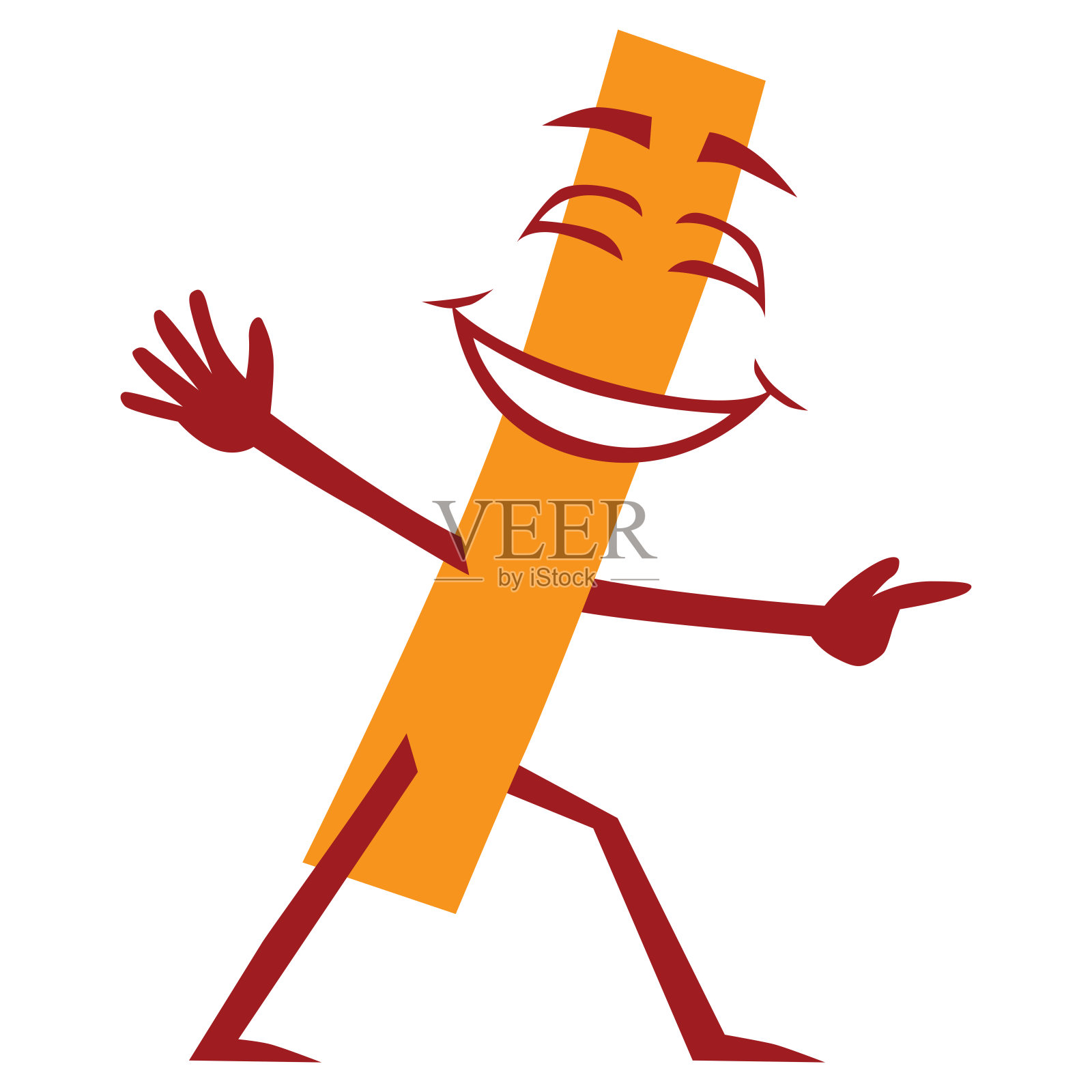 快乐卡通信一设计元素图片