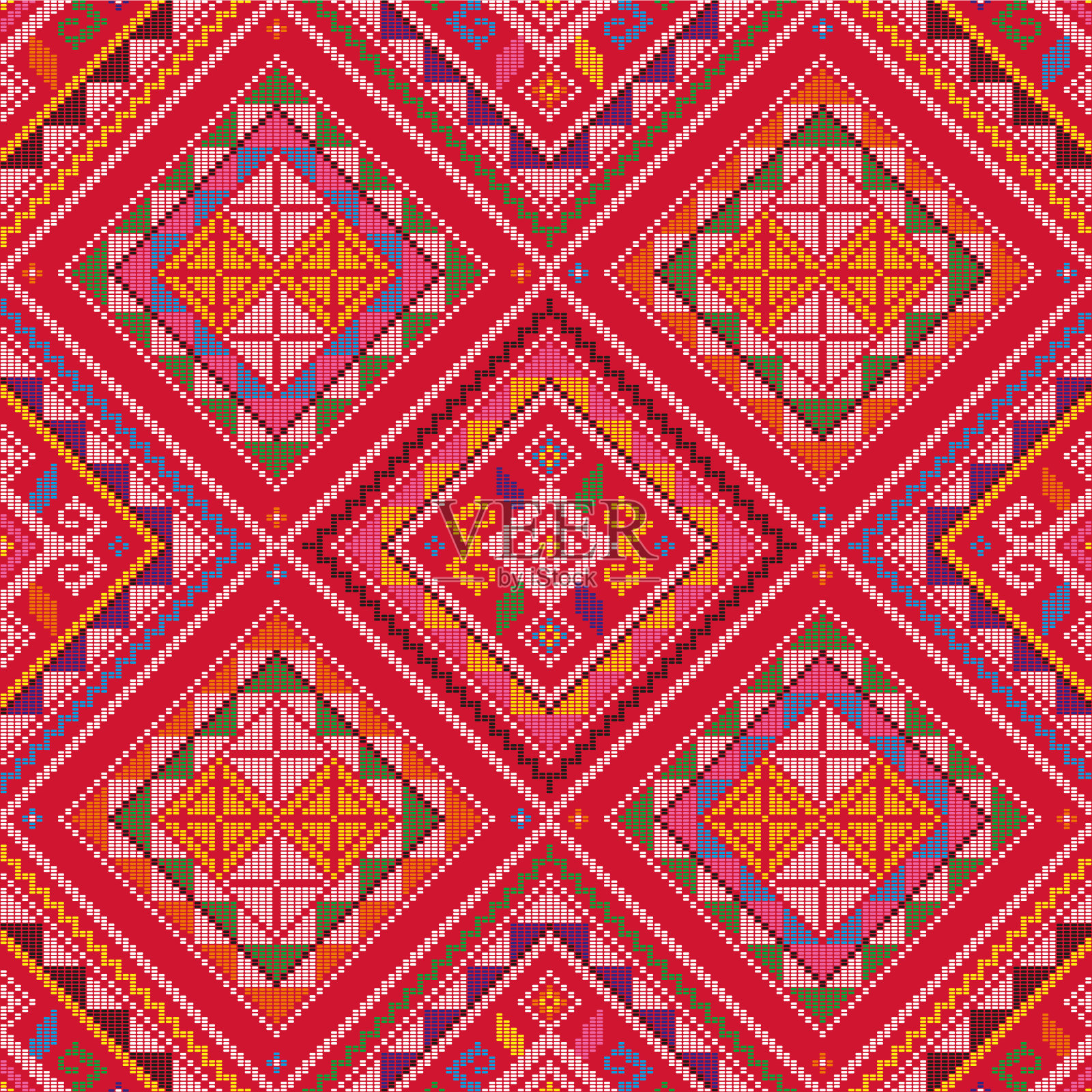 图案墙全帧拍摄插画图片素材