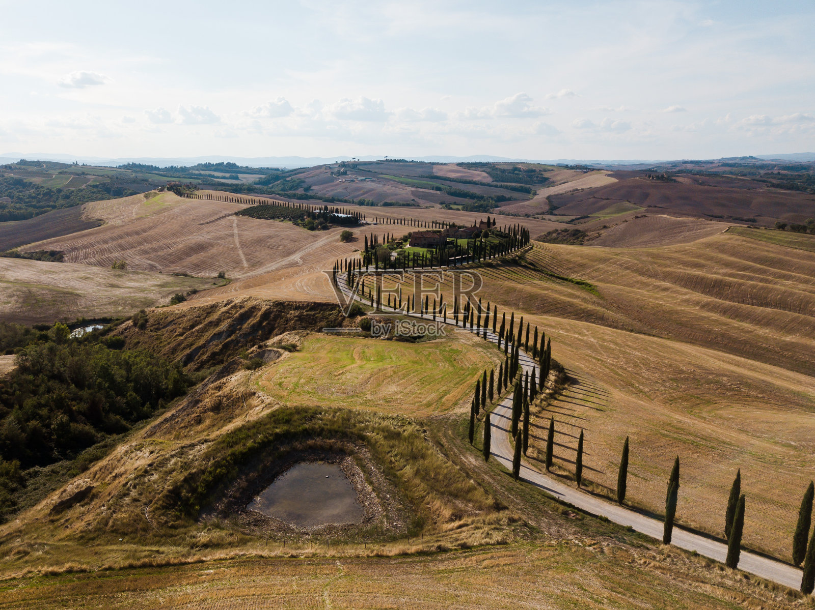 瓦尔多尔恰 - 意大利 - 托斯卡纳照片摄影图片