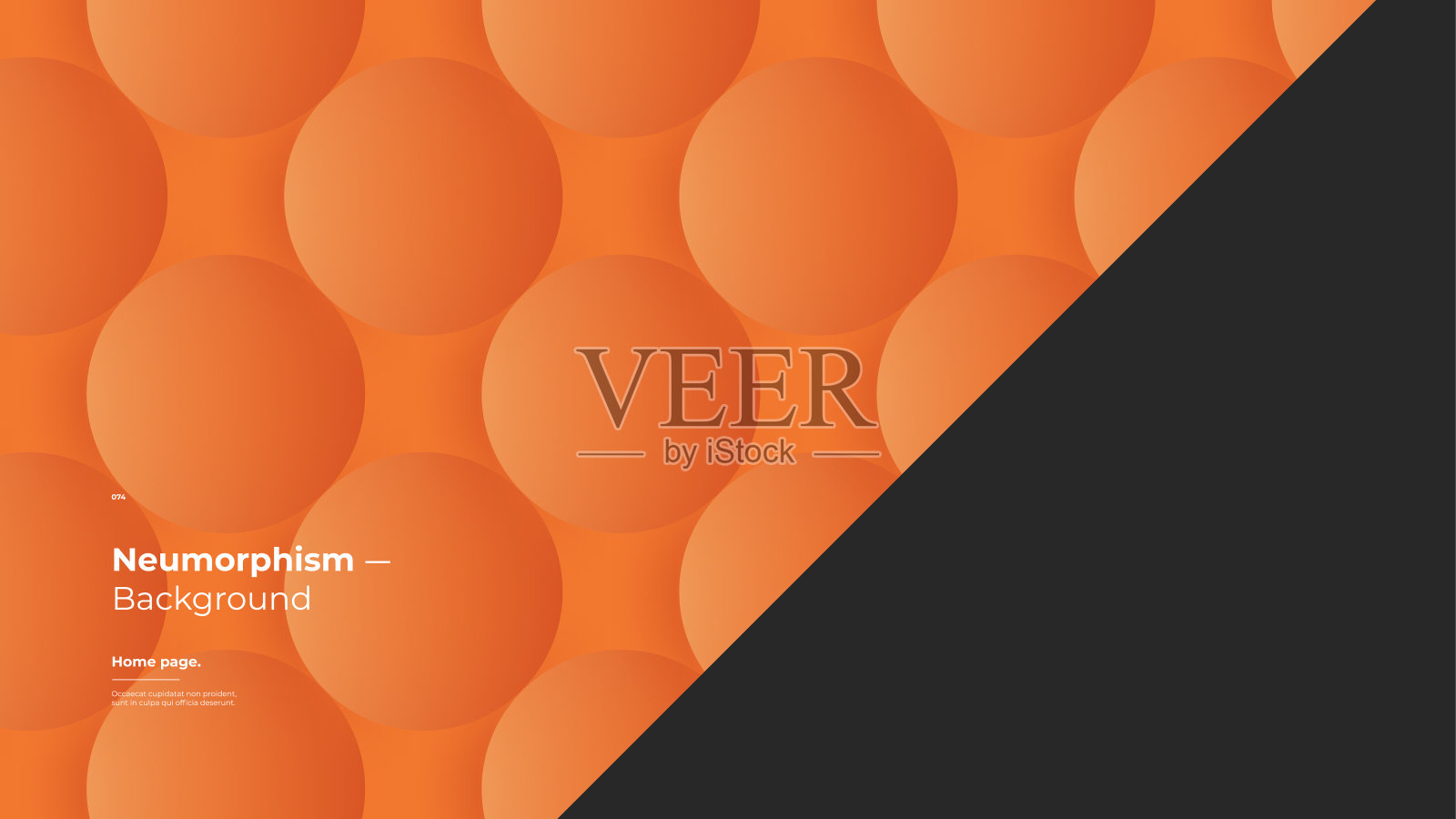 以neumorphism风格为背景。插画图片素材