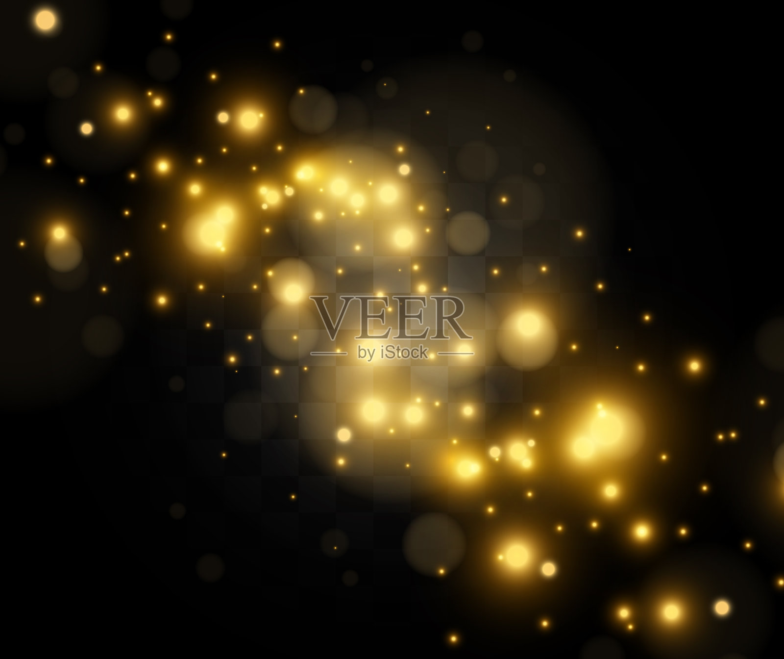 背景上明亮美丽的火花。插画图片素材