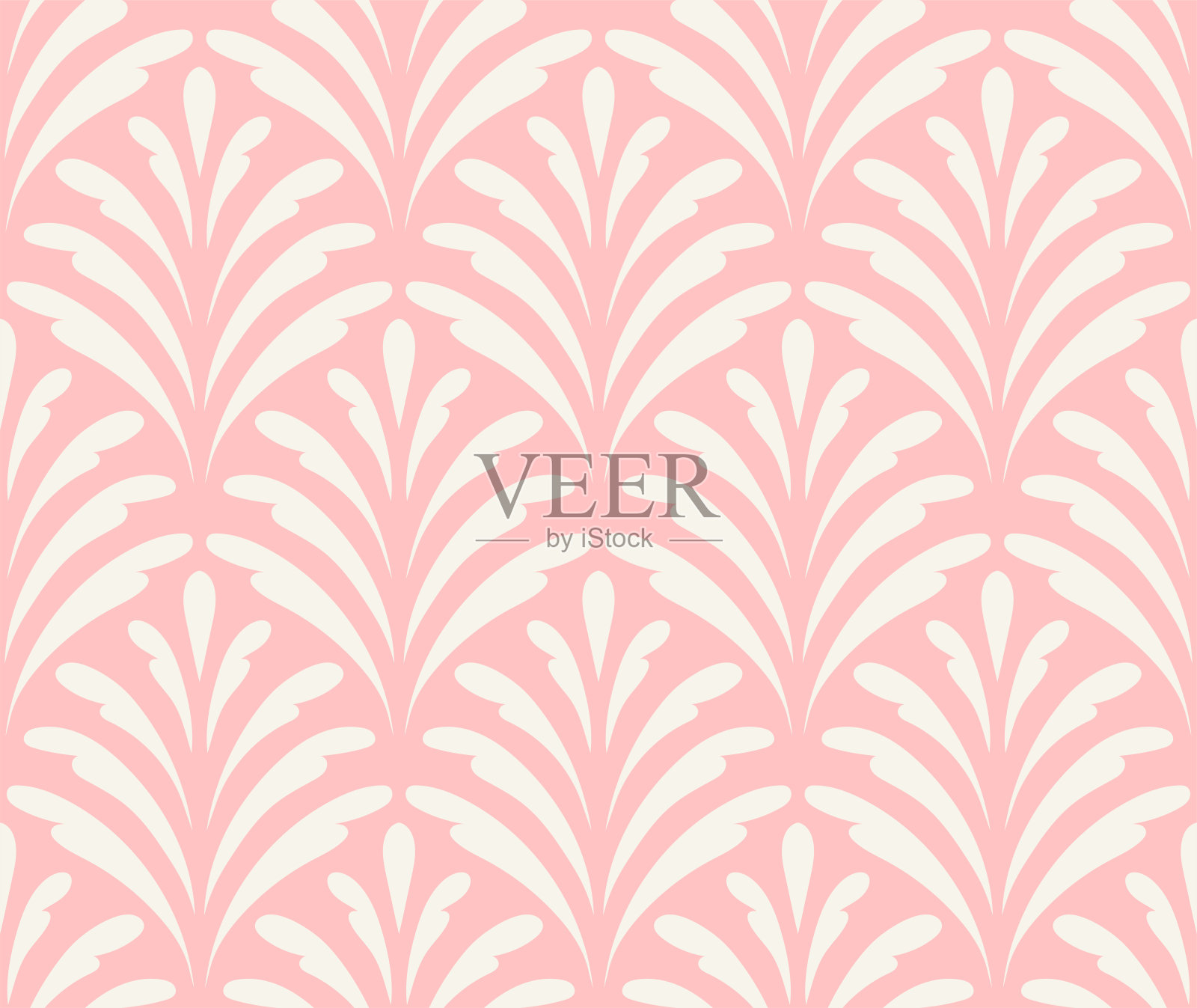 经典的装饰艺术无缝模式。几何风格的纹理。抽象的复古矢量纹理。插画图片素材