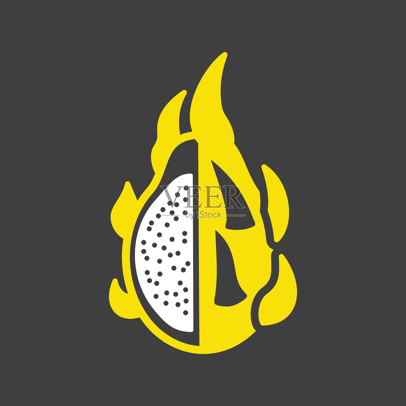 火龙果火龙果或火龙果图标插画图片素材