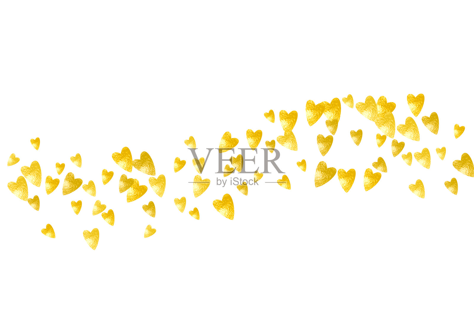 圣瓦伦丁销售优惠。抽象火花目前。的框架。金色快乐壁纸。庆祝的特殊概念。金色浪漫边界。黄色圣瓦伦丁销售优惠。插画图片素材