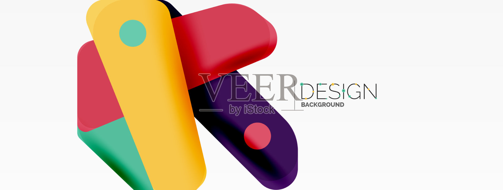 创意几何墙纸最小抽象插画图片素材