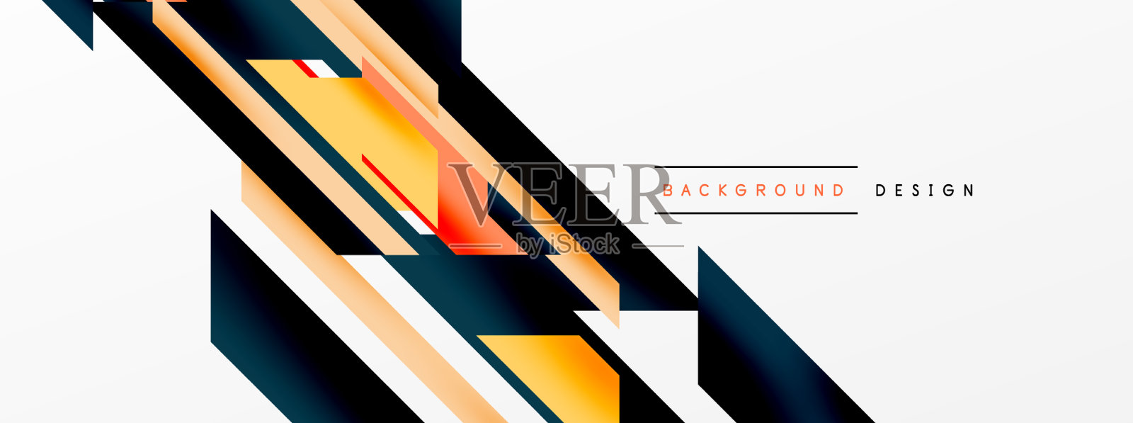 最小几何抽象背景动态3d插画图片素材