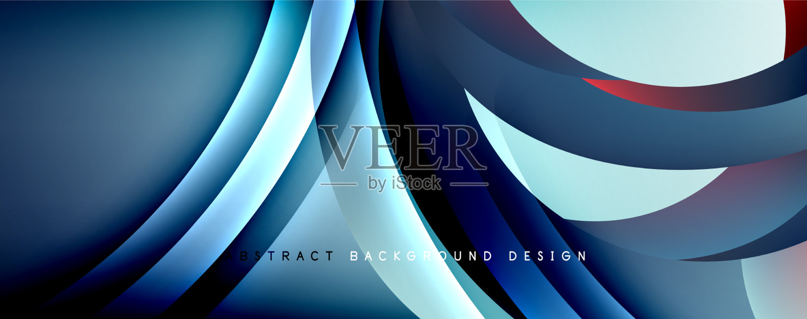 新潮简单的流体色彩梯度抽象插画图片素材