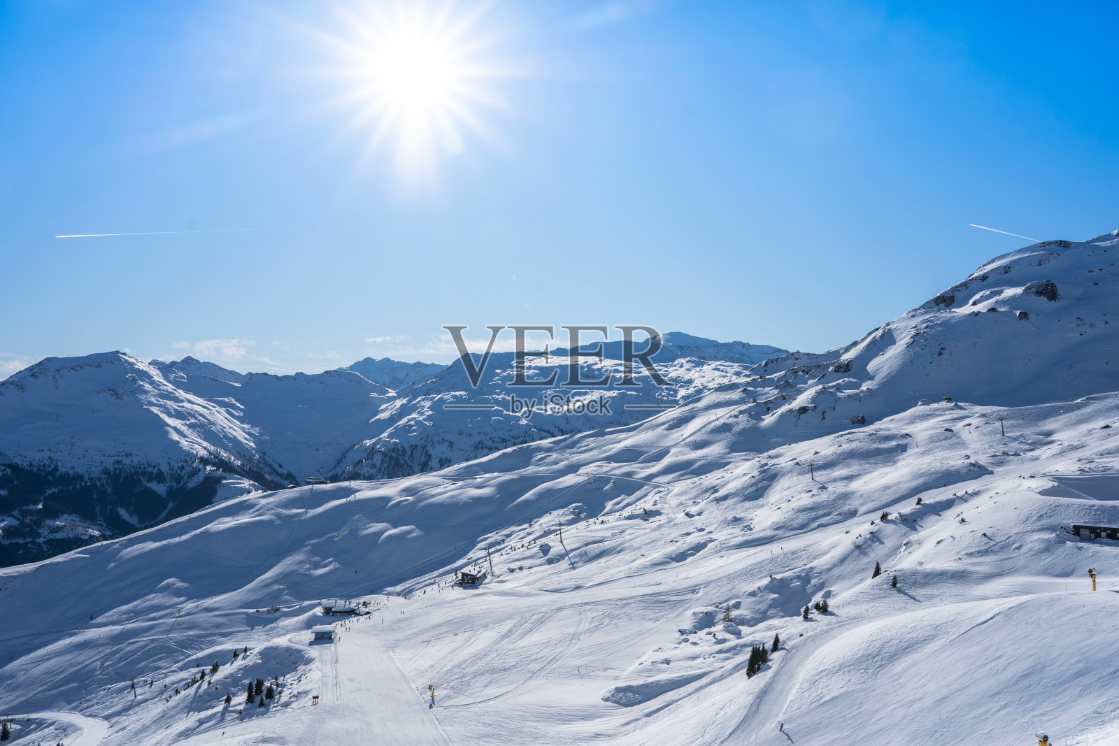 雪山景观照片摄影图片
