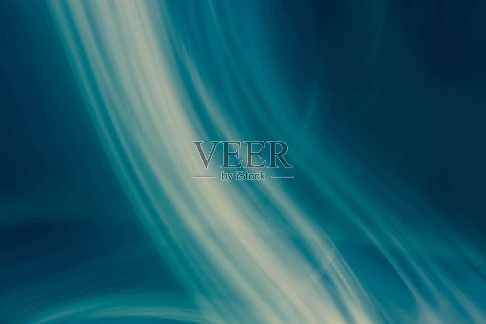 抽象的背景在蓝色的绿松石色调与海浪和雾霾照片摄影图片