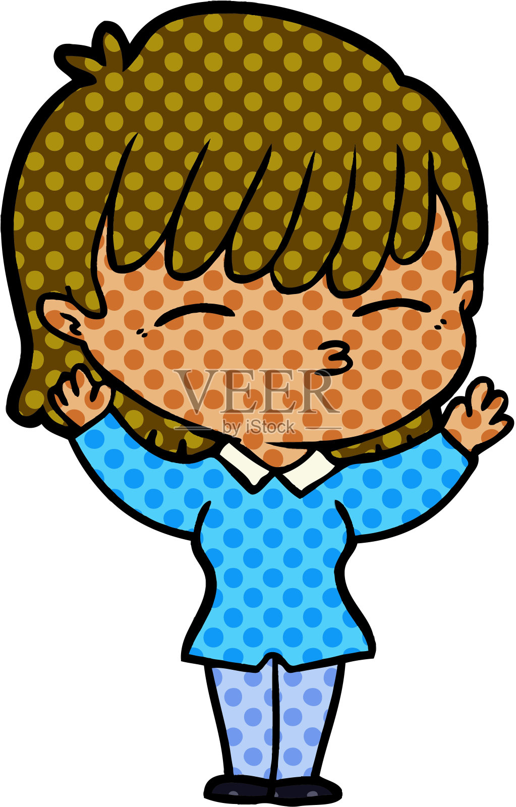 卡通的女人设计元素图片