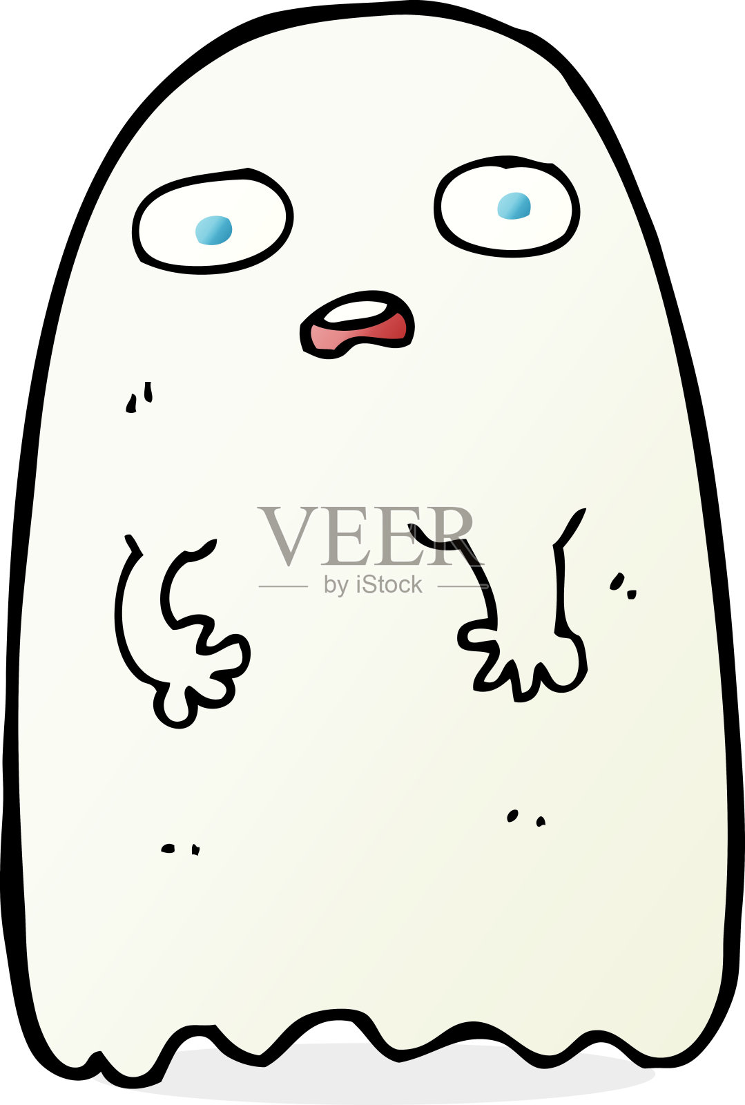 搞笑卡通鬼插画图片素材