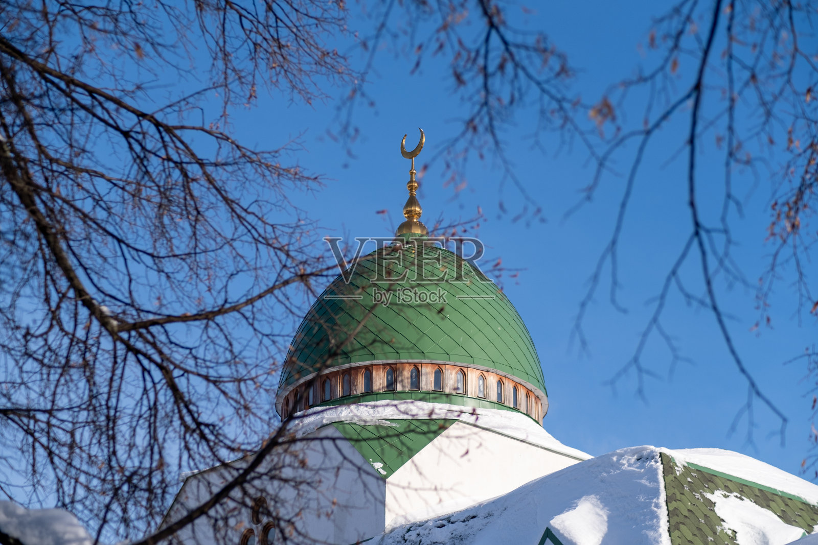 古代伊斯兰建筑照片摄影图片