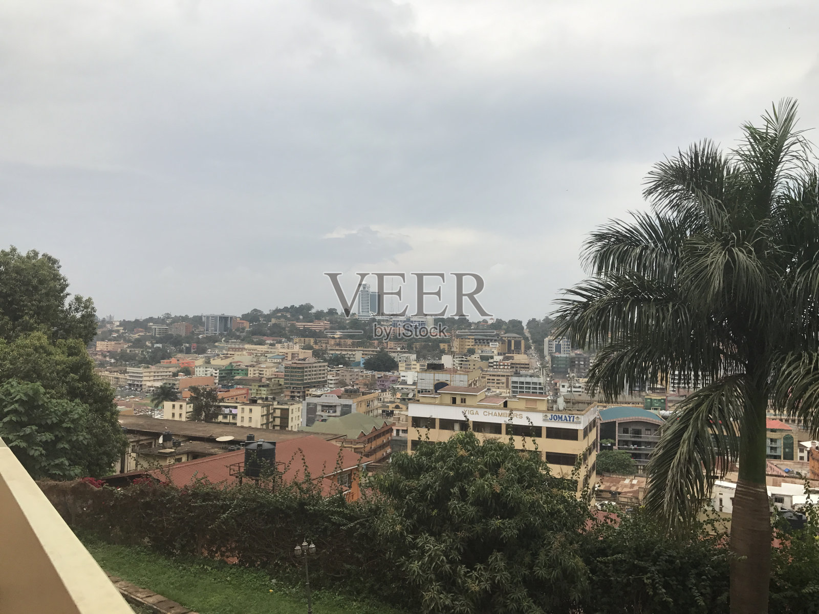 坎帕拉天际线视图照片摄影图片