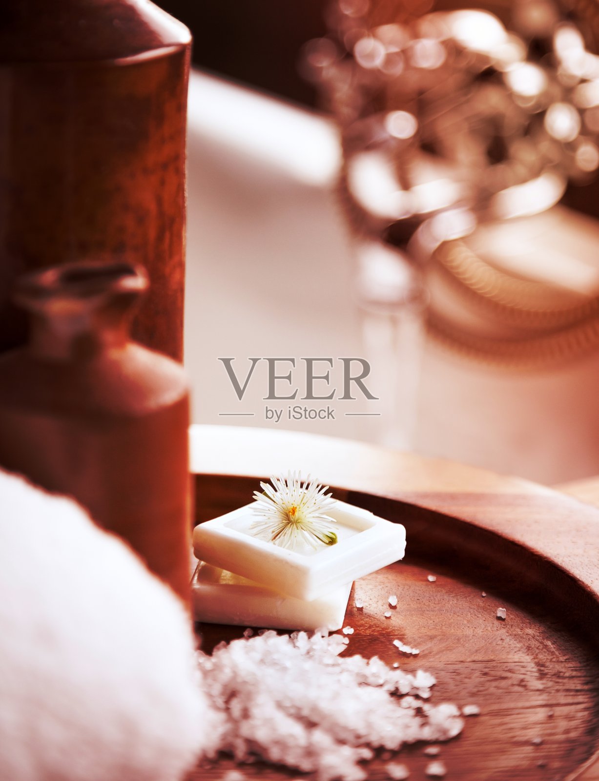 水疗中心的概念照片摄影图片