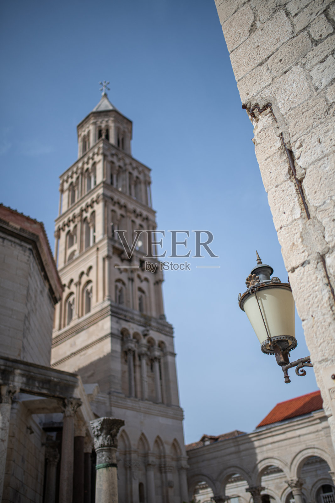 斯普利特的圣多姆纽斯大教堂照片摄影图片