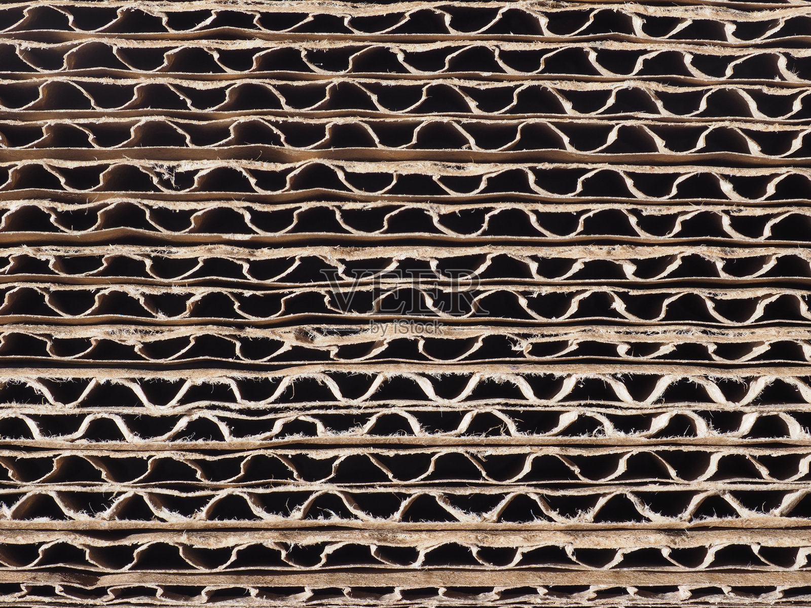 棕色瓦楞纸板纹理背景照片摄影图片