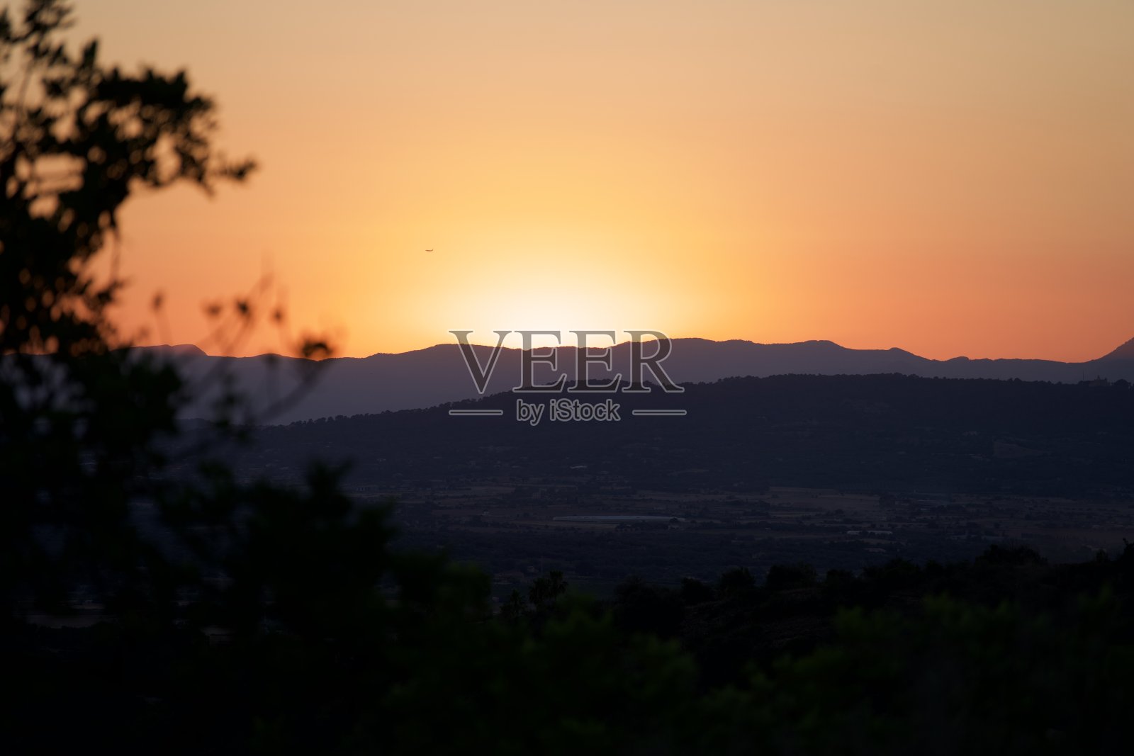 日落照片摄影图片