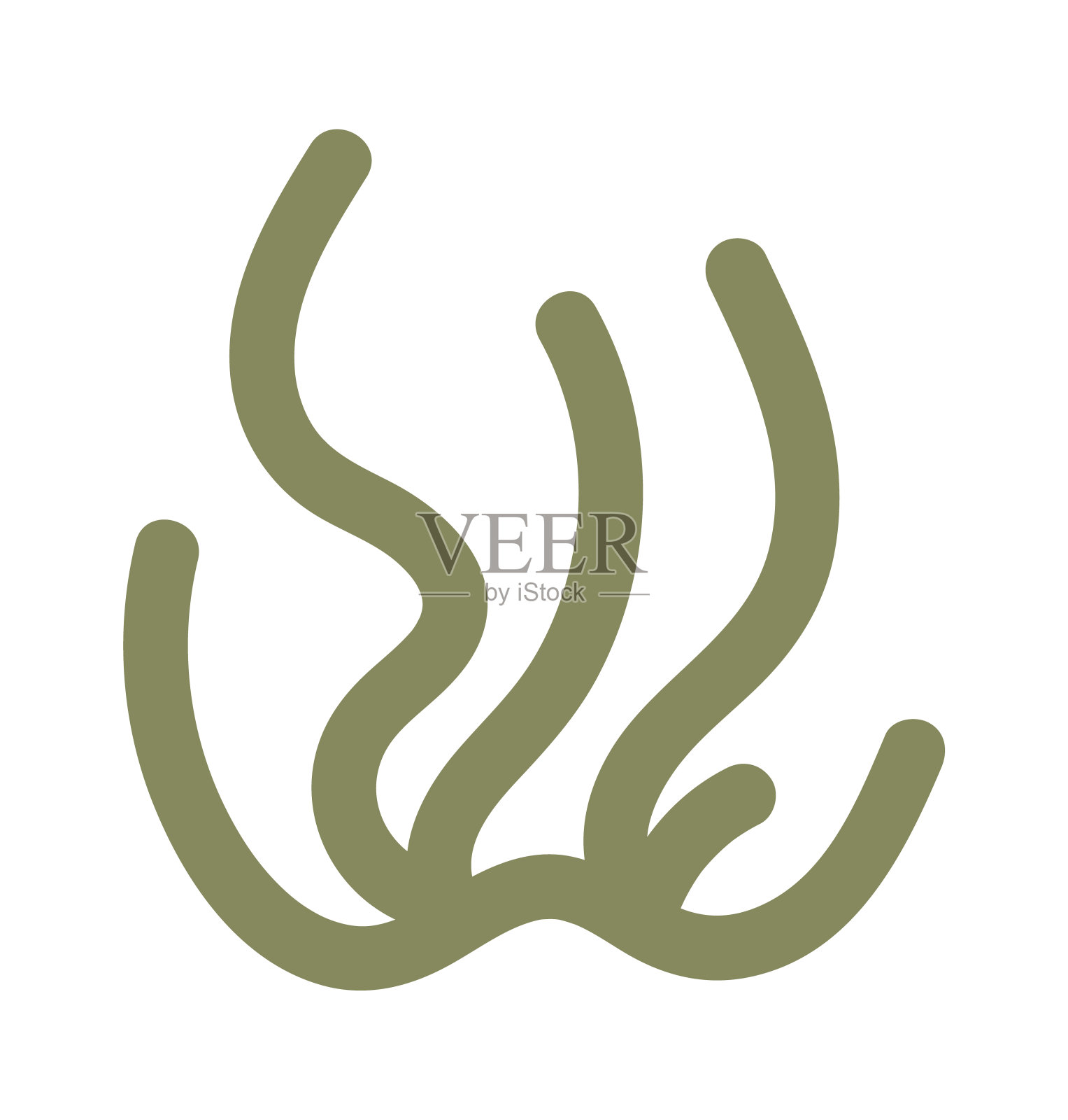 室内植物装饰元素插画图片素材