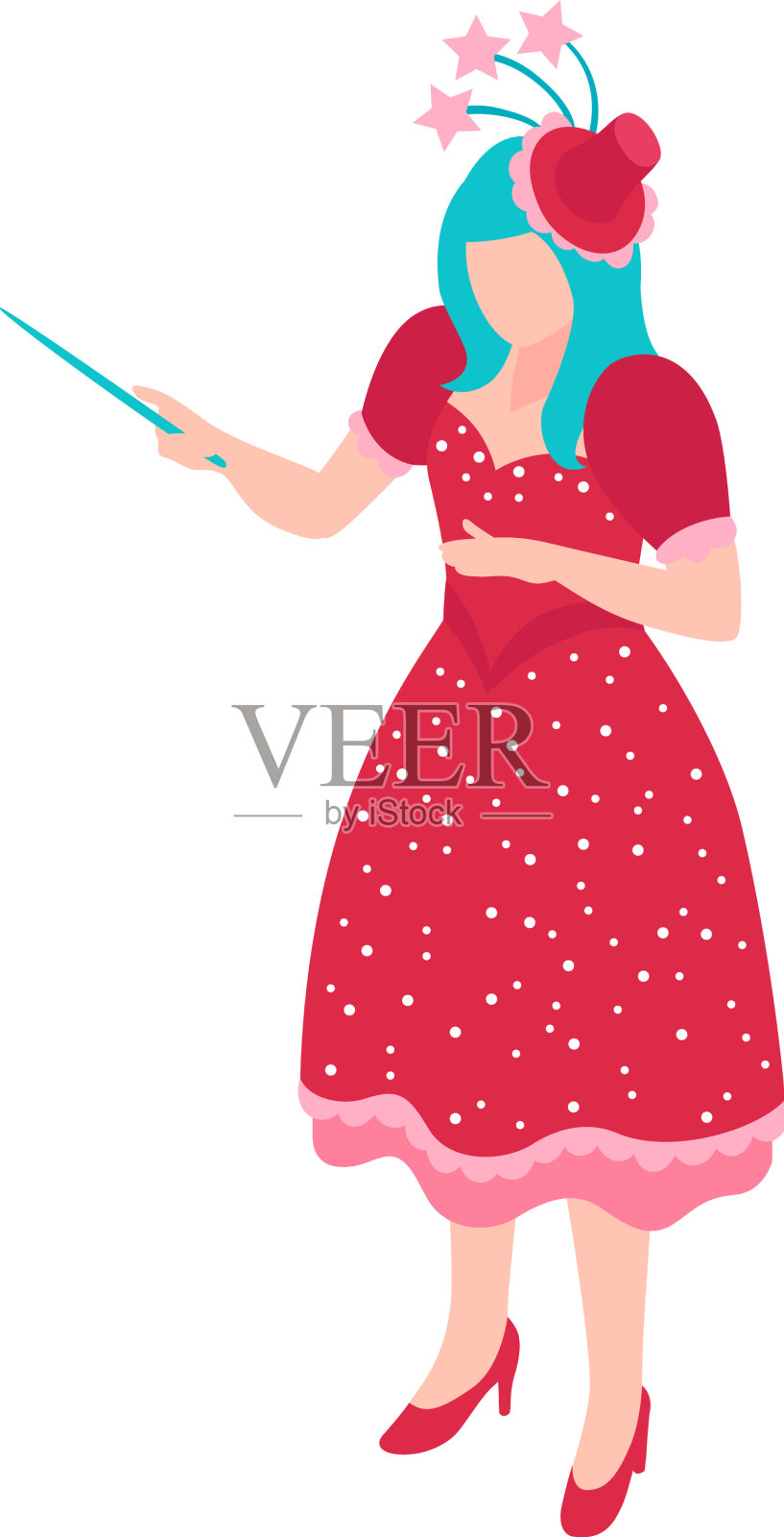 儿童动画师光仙子组成设计元素图片