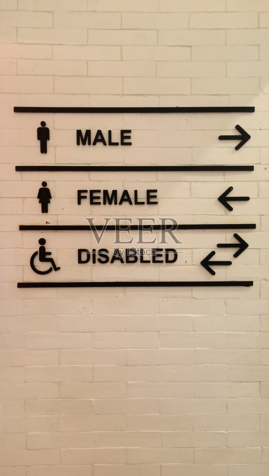 厕所标志照片摄影图片