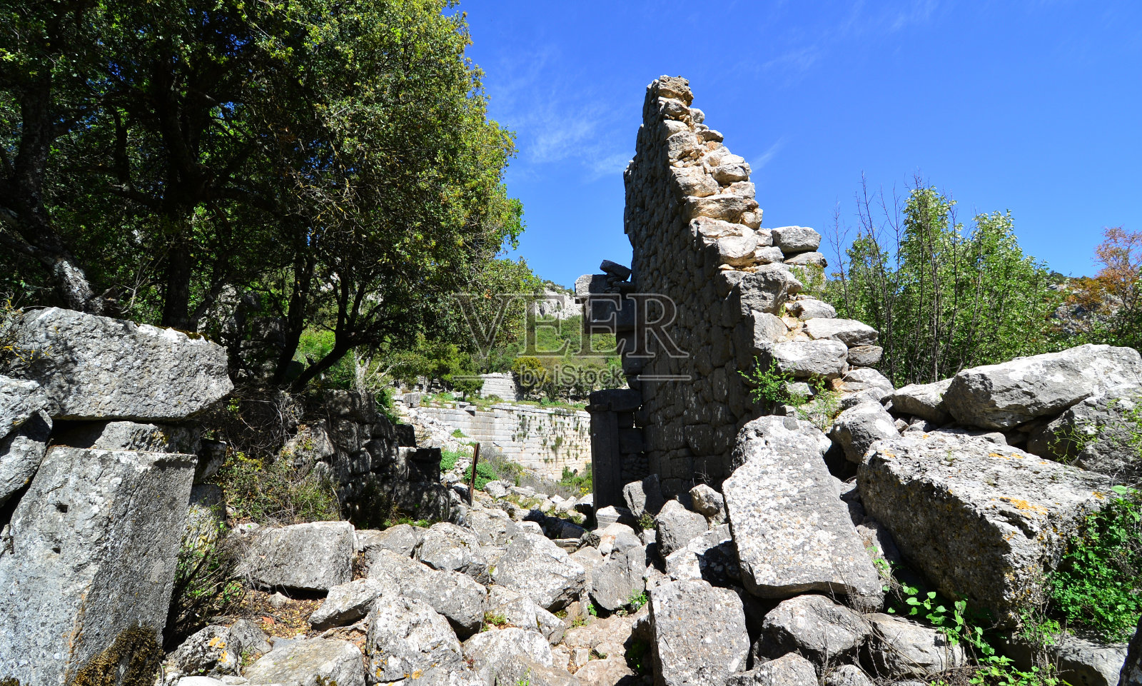 特梅索斯古城照片摄影图片