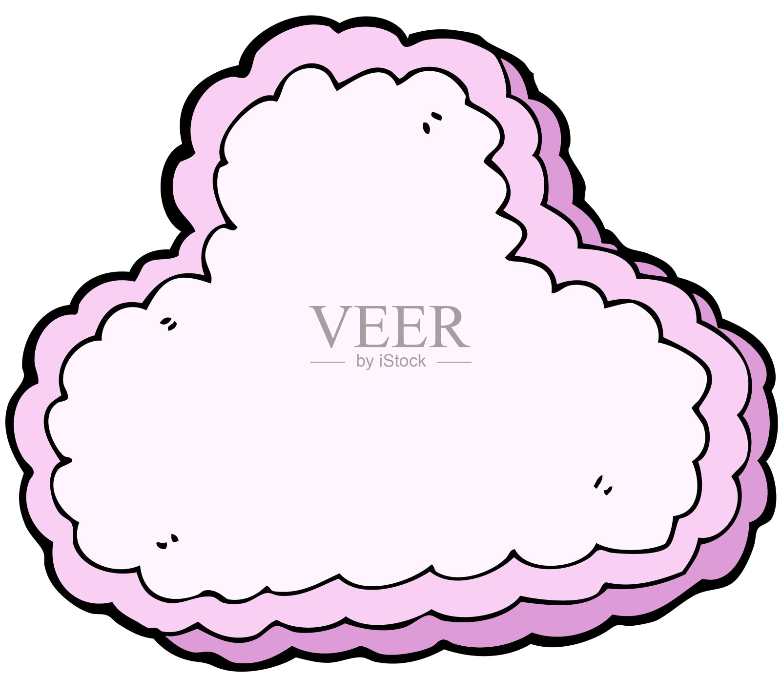 卡通装饰云插画图片素材