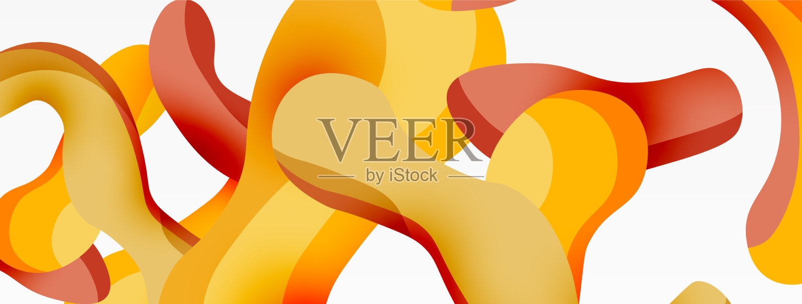 创意几何壁纸飞溅液体波插画图片素材