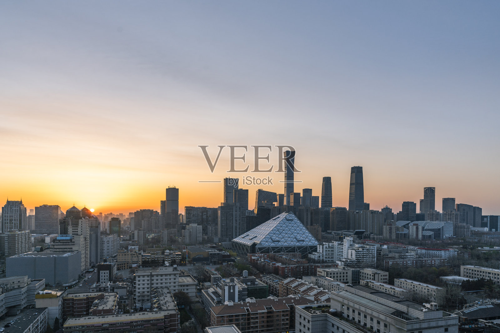 北京CBD大楼照片摄影图片