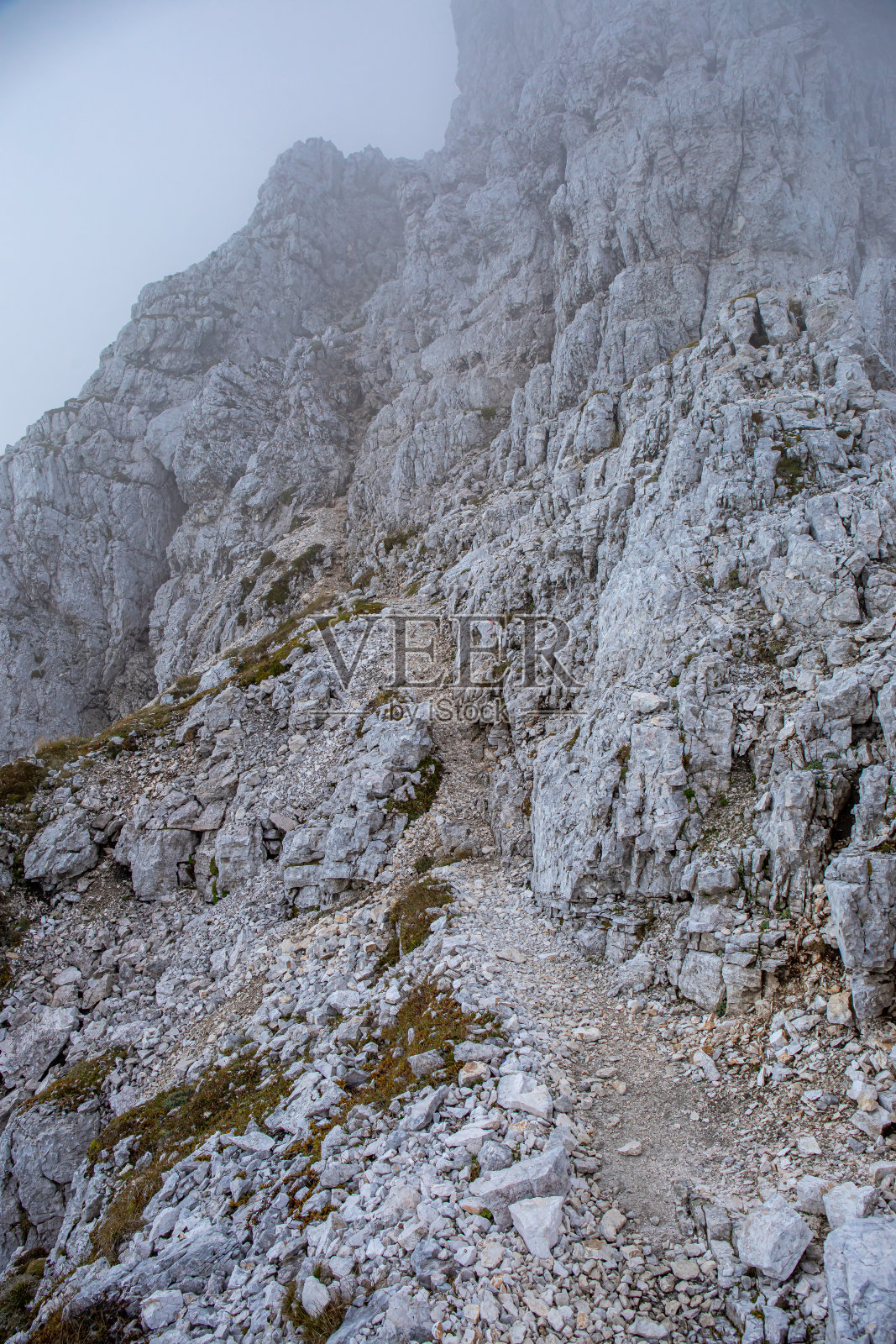 徒步旅行穿过Plemenice到Triglav照片摄影图片