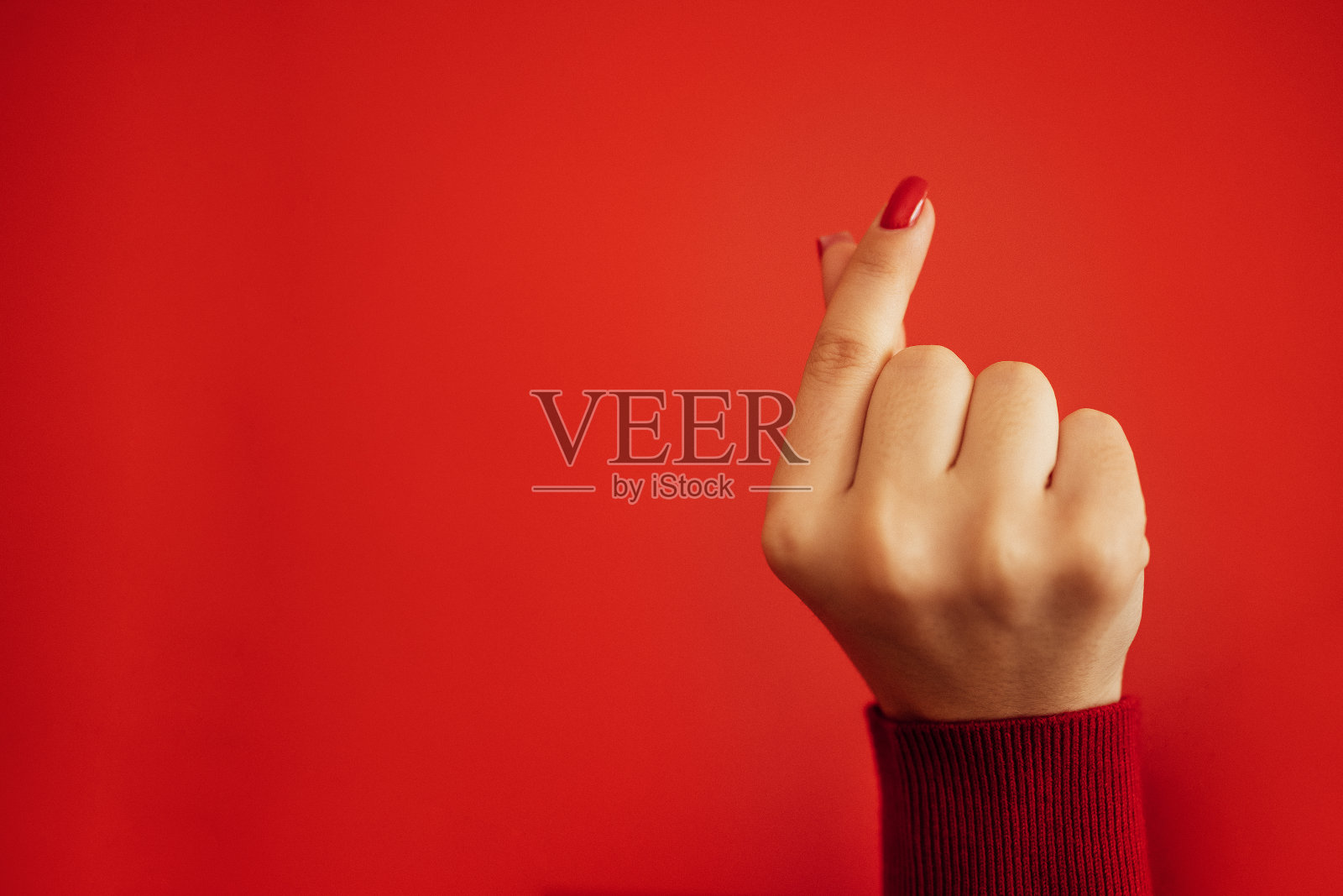 韩国的爱心符号照片摄影图片