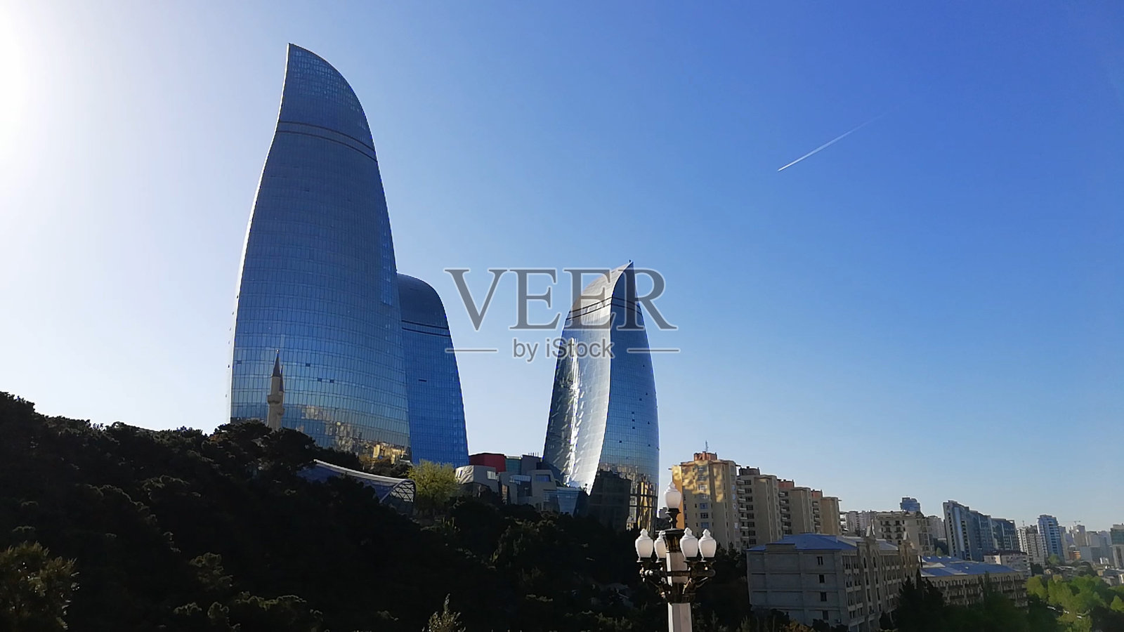 火焰塔照片摄影图片