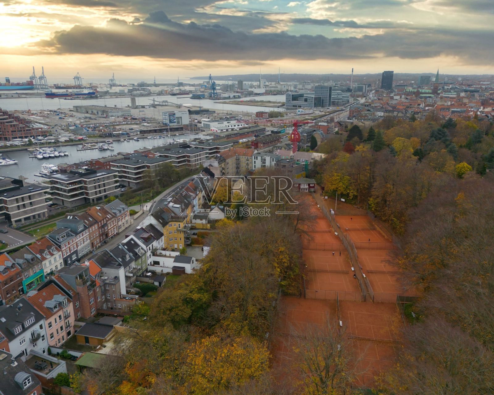 网球场照片摄影图片