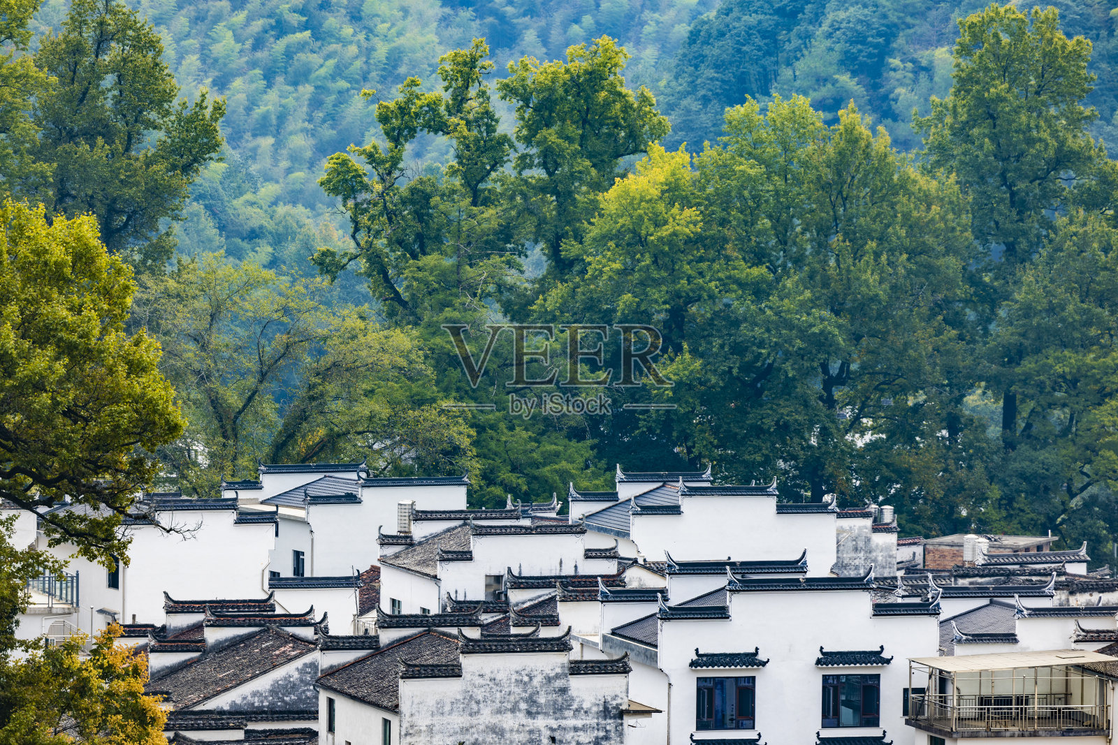 婺源历史村，中国照片摄影图片