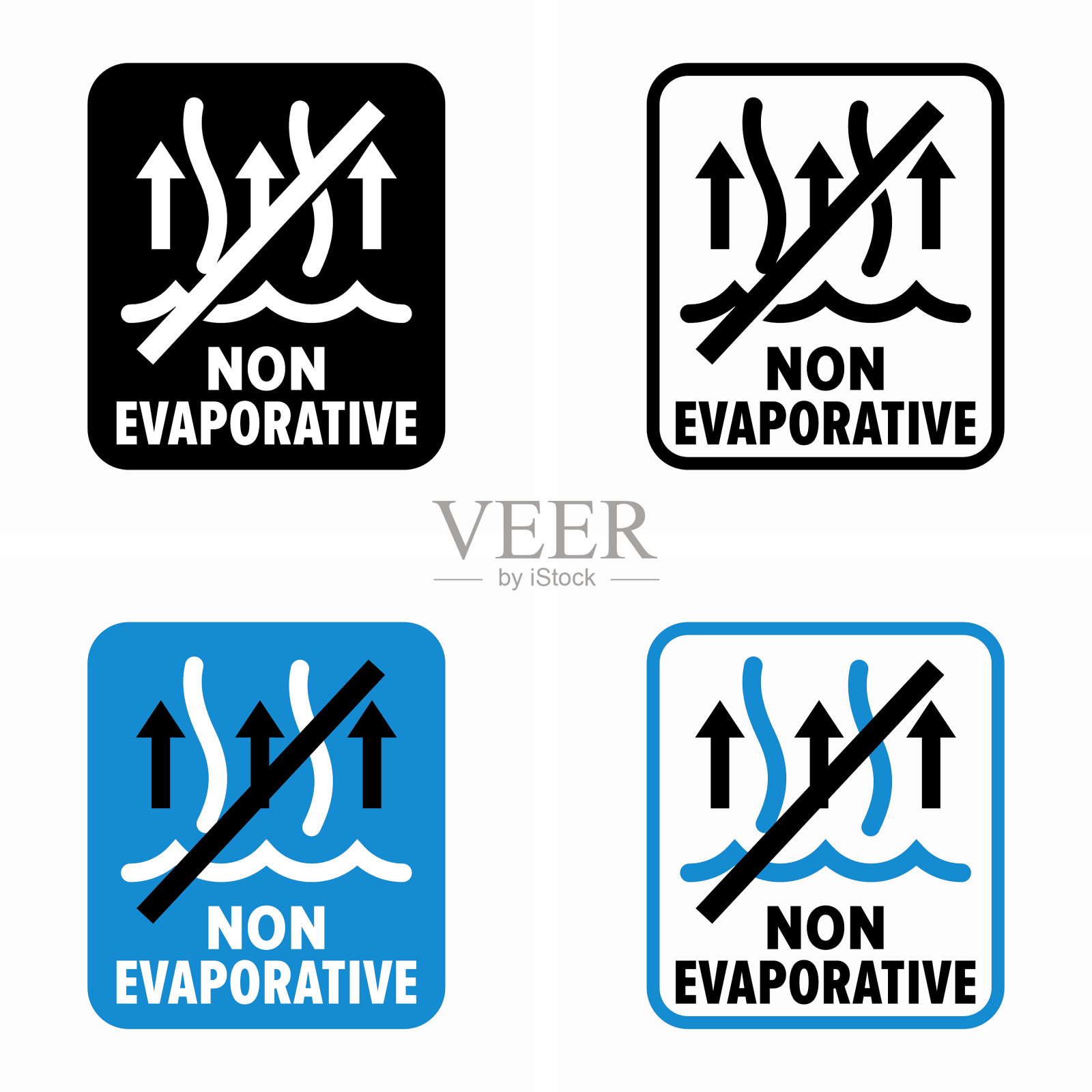 非蒸发矢量信息符号插画图片素材