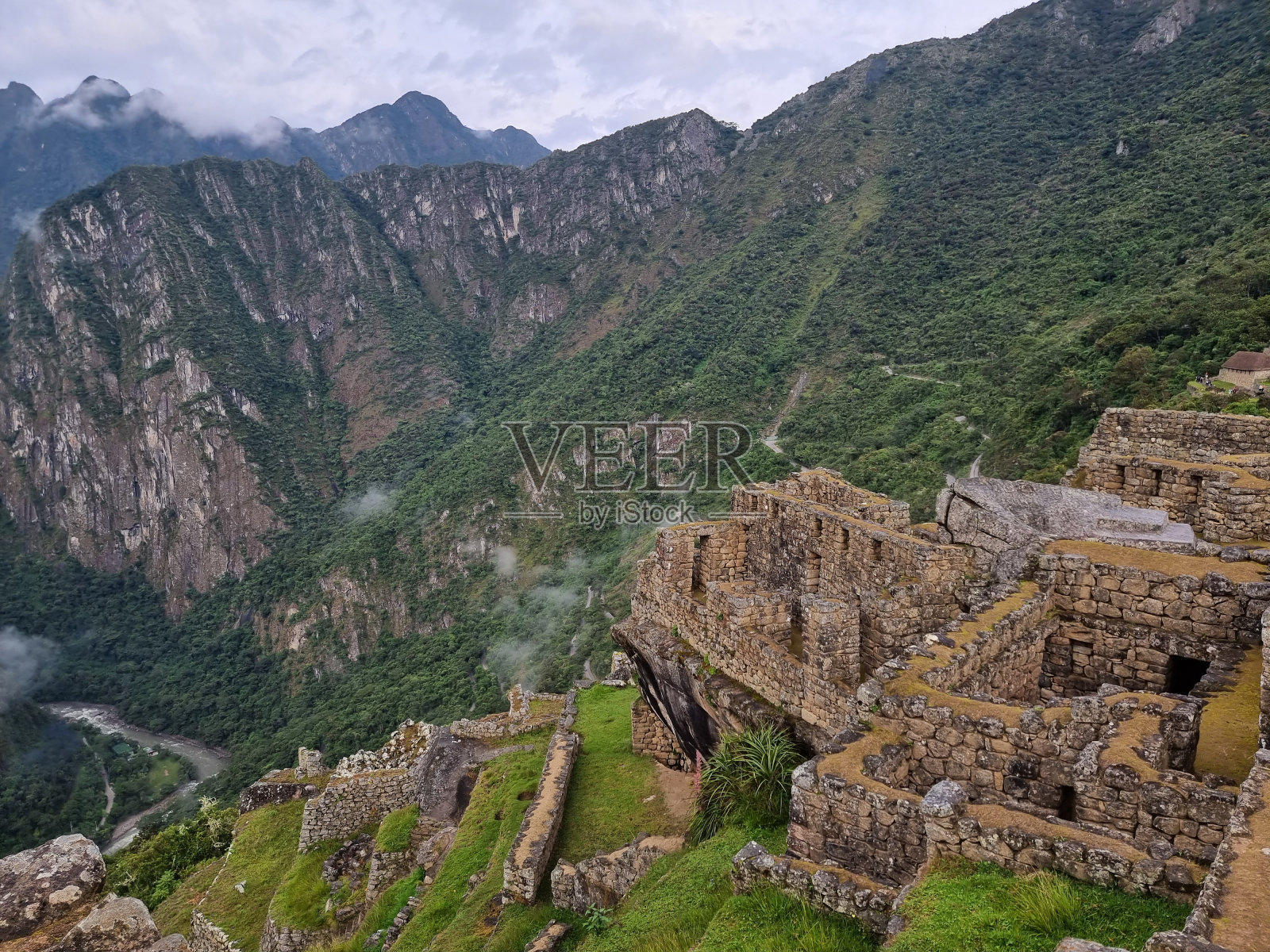 马丘比丘的景色照片摄影图片