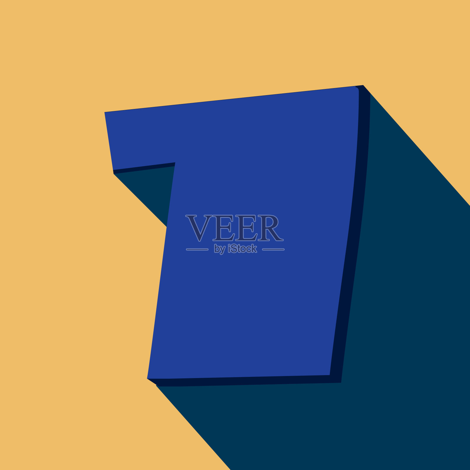 一号插画图片素材