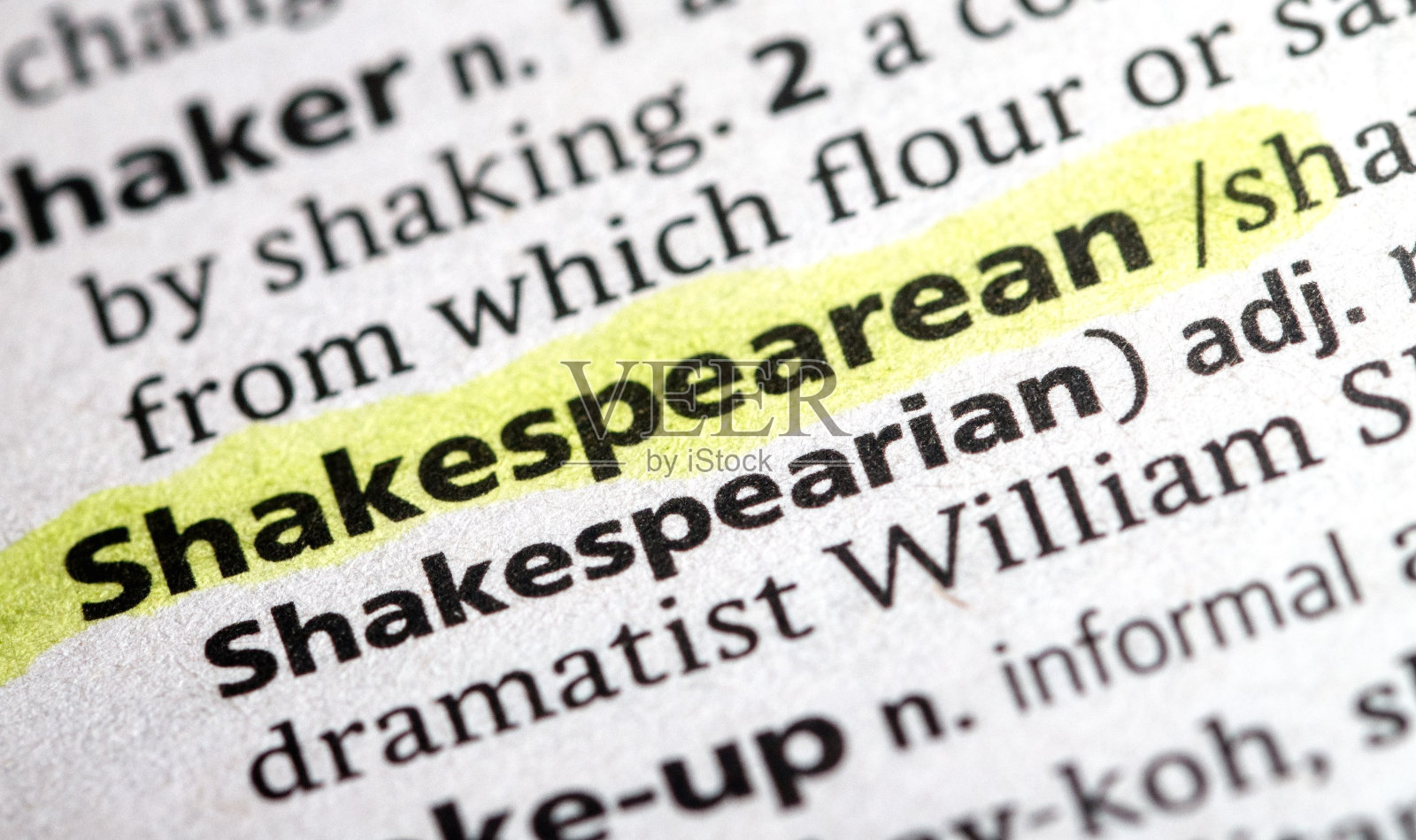 莎士比亚的照片摄影图片