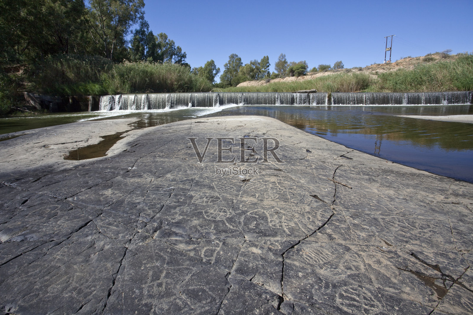 南非岩画：德里科普塞兰照片摄影图片