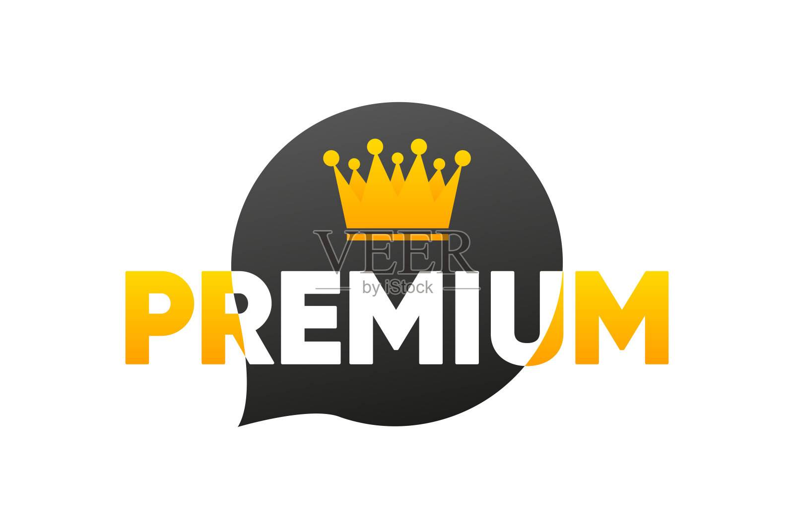 保证优质产品的旗帜最好的质量。优质产品订阅和优质用户订阅。矢量插图。插画图片素材