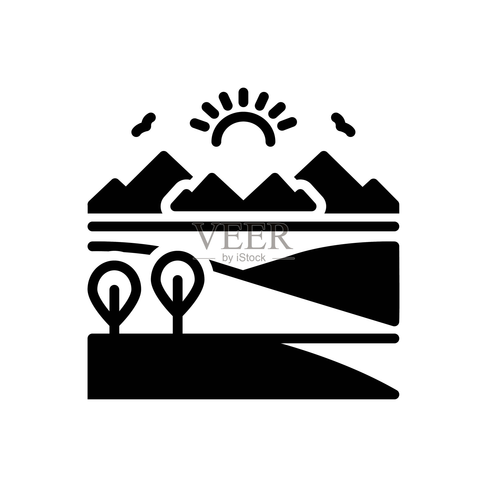 风景风景插画图片素材