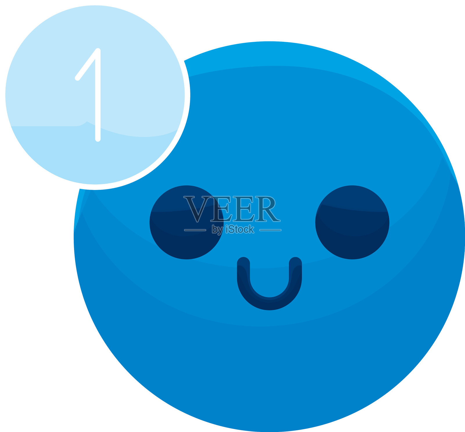 表情符号玻璃形态图标设计元素图片