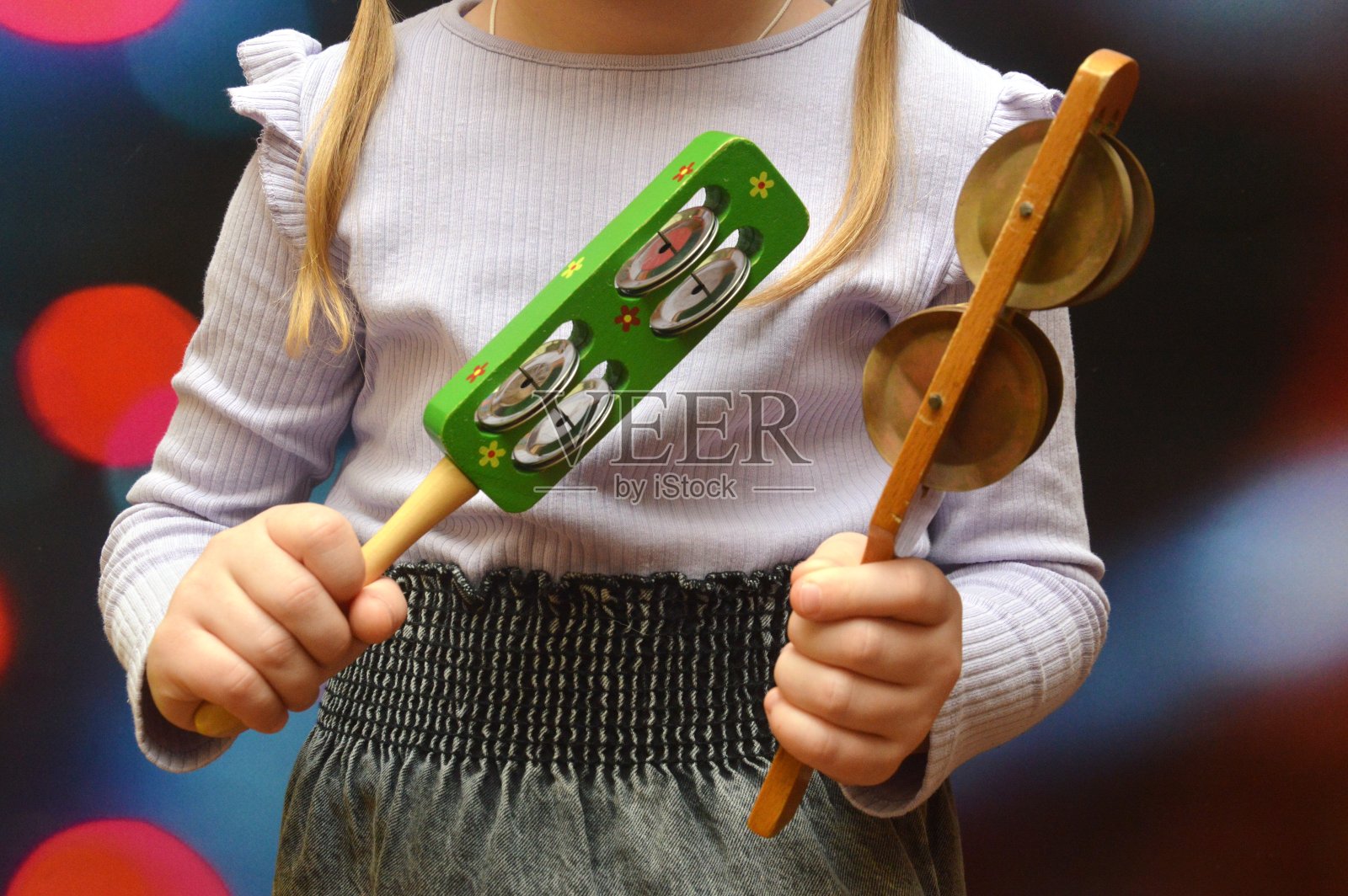 儿童乐器照片摄影图片