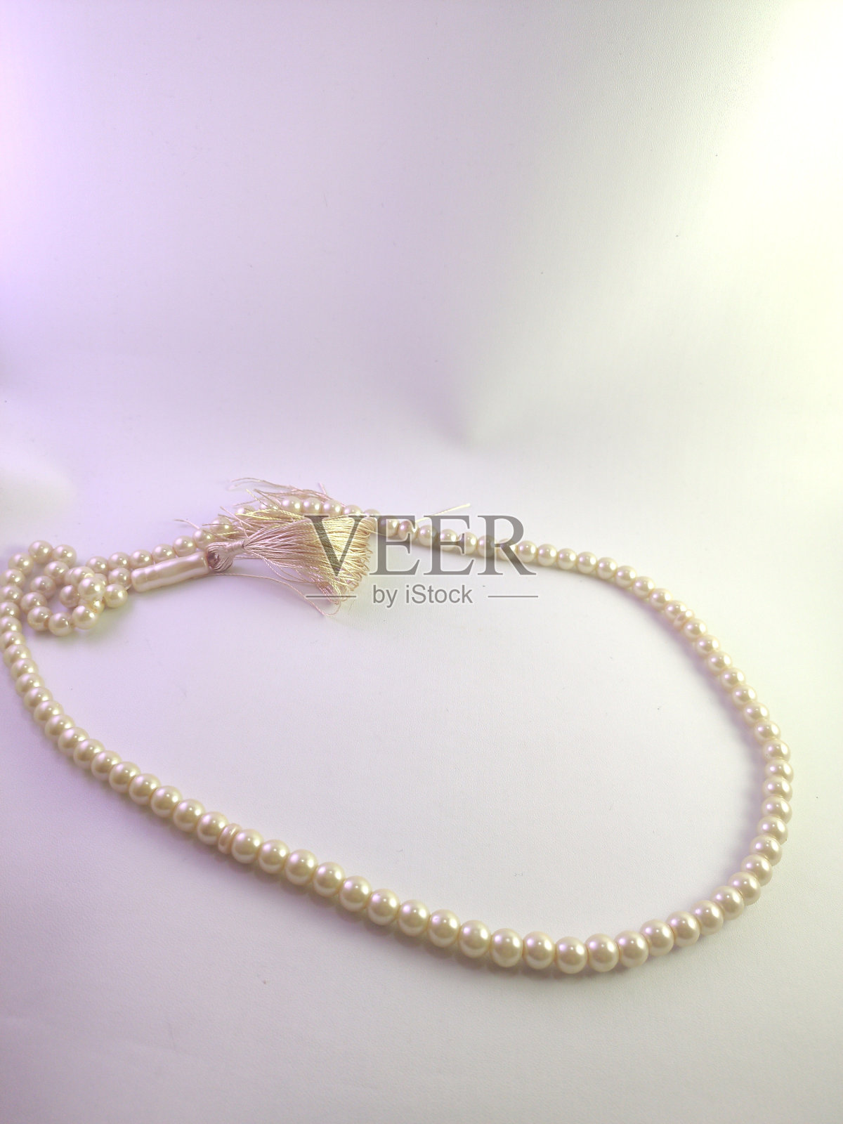 珍珠长款项链，特别定制照片摄影图片
