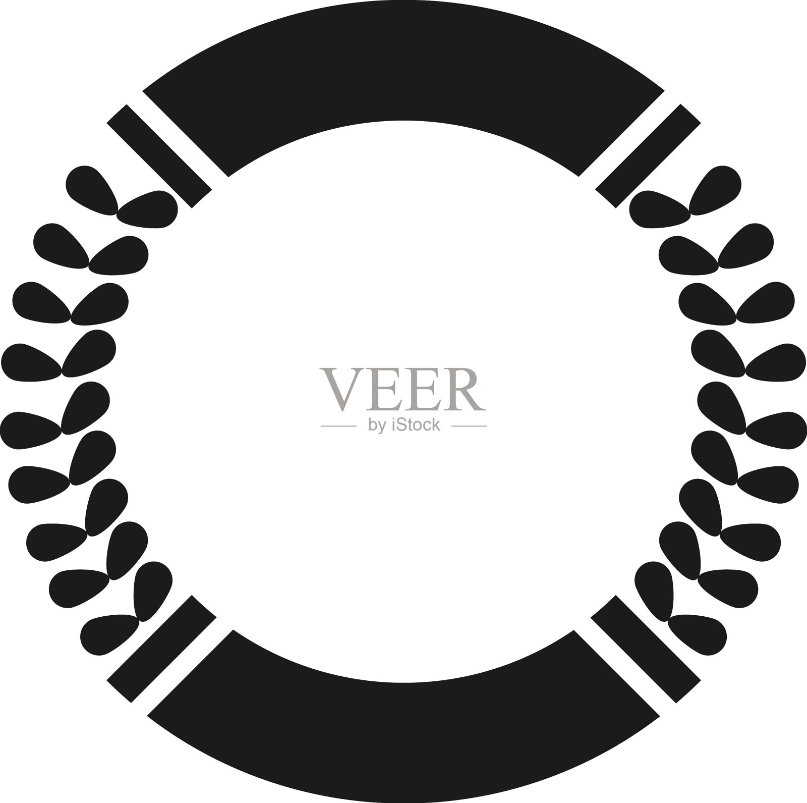 圆形徽章图标图标素材