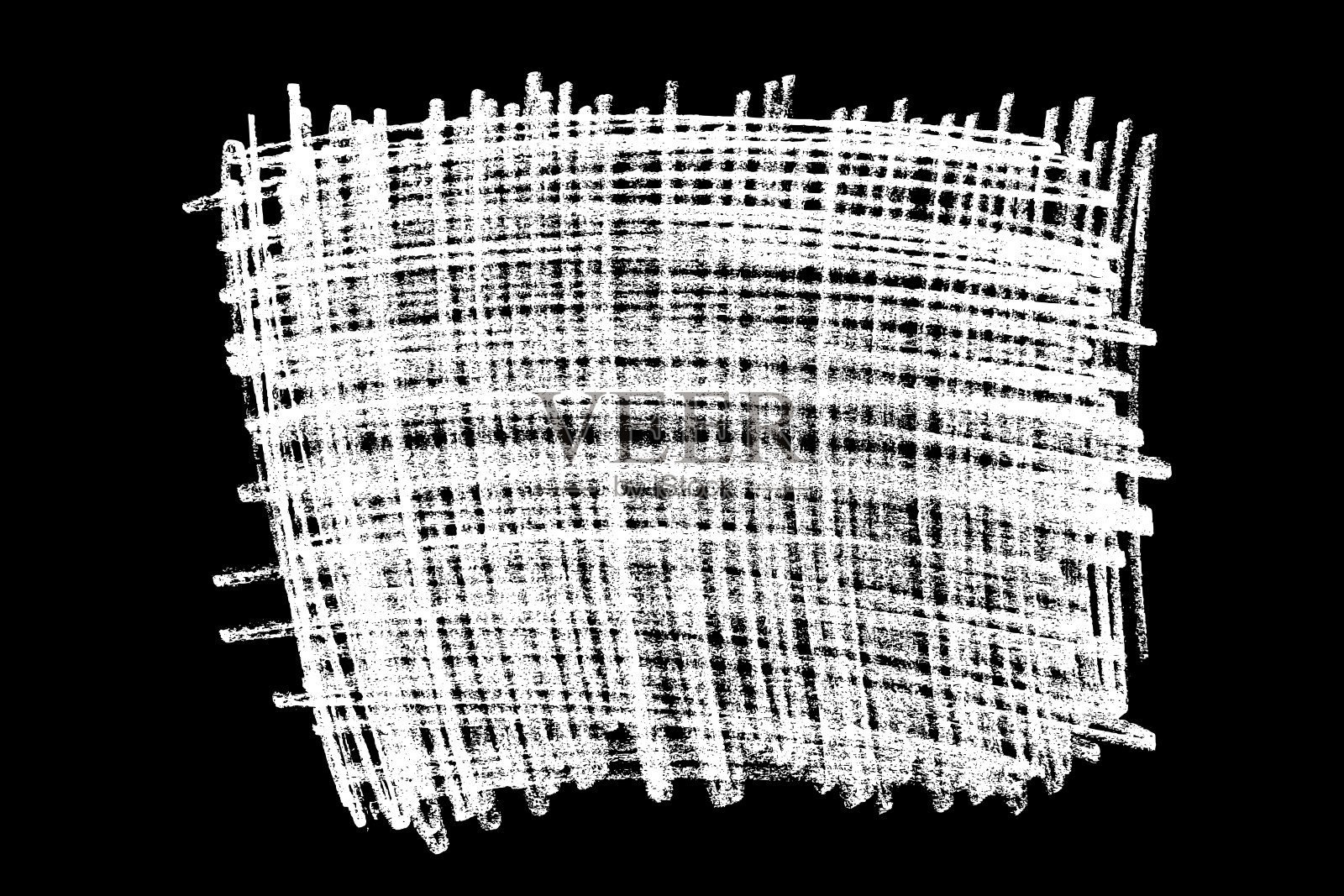 在粉笔上涂鸦手绘的污渍。插画图片素材