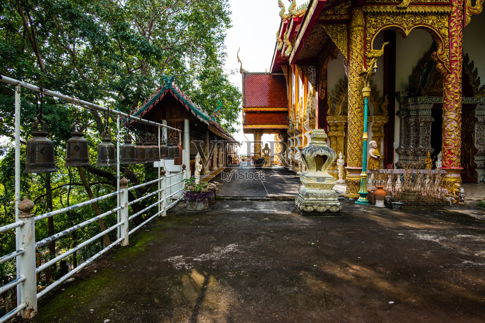 Phrathat Chom Sin寺景观照片摄影图片