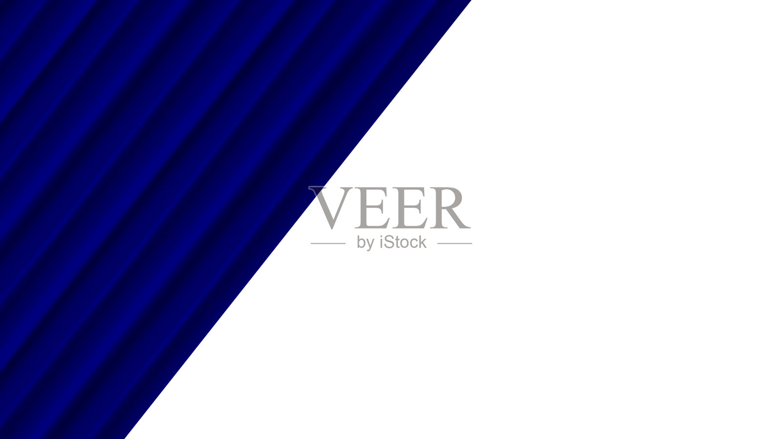 蓝色缎面织物以镂空褶皱的形式铺在表面，丝绸背景，缎面背景插画图片素材