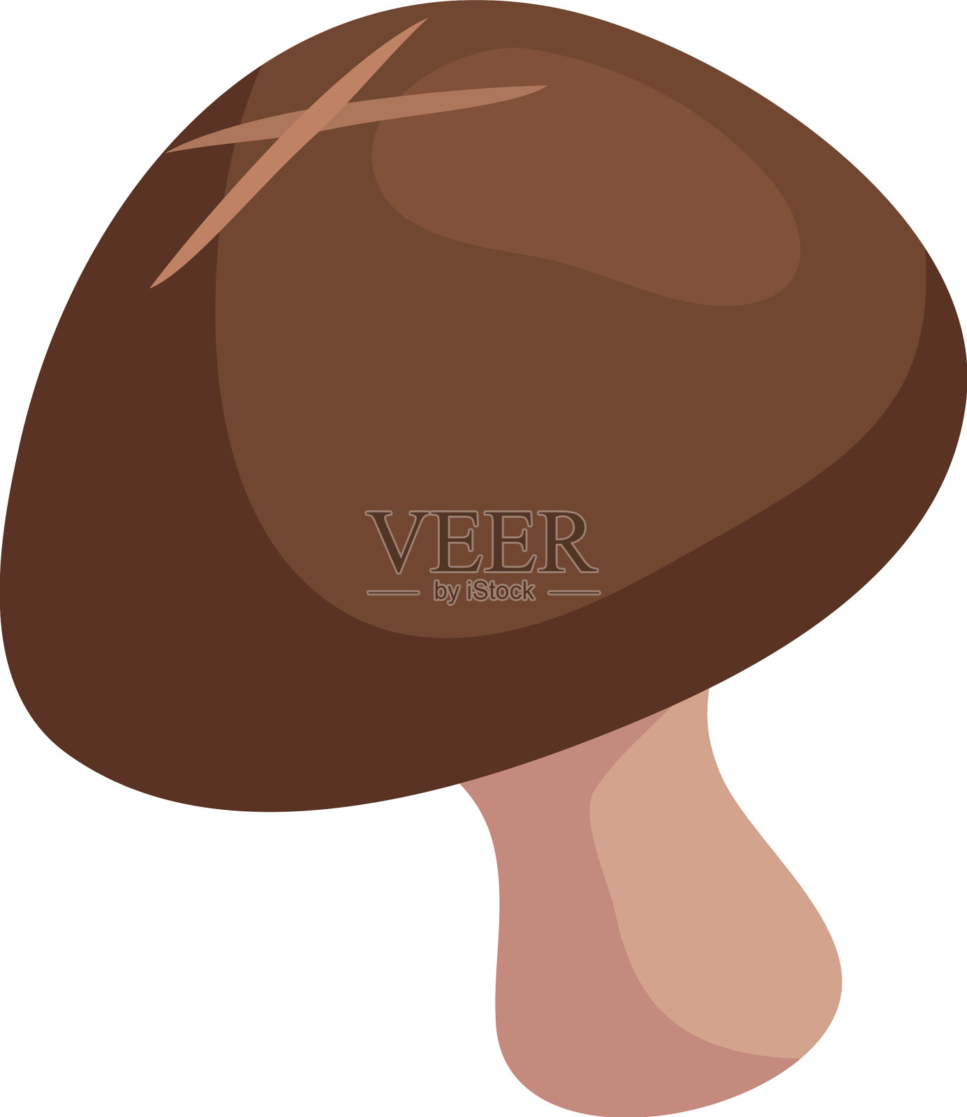 真菌植物性质设计元素图片